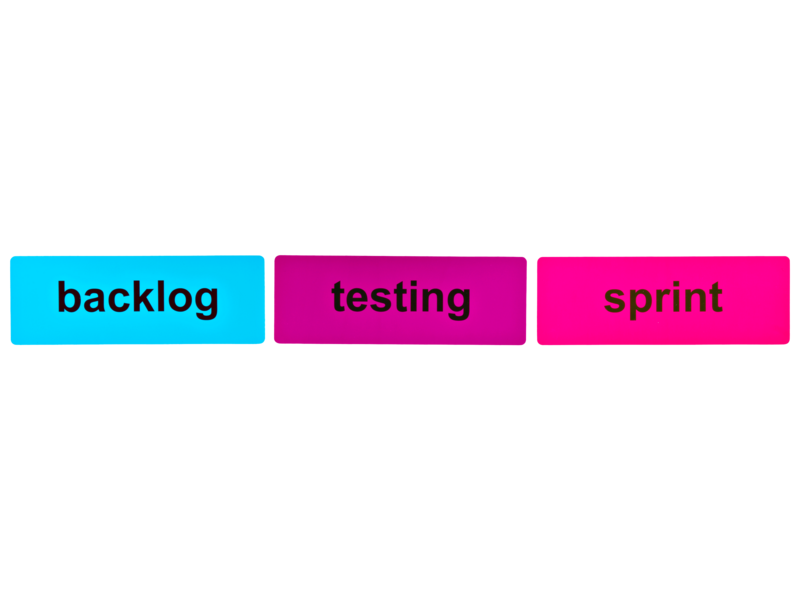 opschriften Scrum